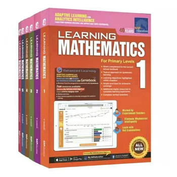6 Books/Set Learning Mathematics Book Grade 1-6 Children Learn Math Books Singapore Primary School Mathematics Textbook
6 Books/Set Learning Mathematics Book Grade 1-6 Children Learn Math Books Singapore Primary School Mathematics Textbook