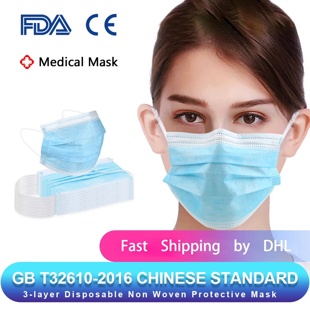 3 Layer Non-woven Dust Face Mask Disposable Protective Mask Anti-Fog Meltblown Earloop Mouth Mask ship by DHL
3 Layer Non-woven Dust Face Mask Disposable Protective Mask Anti-Fog Meltblown Earloop Mouth Mask ship by DHL