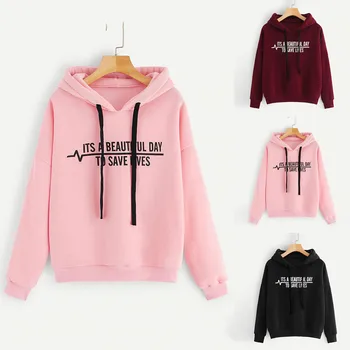 Coat women's sweatshirt худи hoodies толстовки sports Leisure Hoodie Letter Flag Printed Long Sleeve Pullover Tops Blouse h4
Coat women's sweatshirt худи hoodies толстовки sports Leisure Hoodie Letter Flag Printed Long Sleeve Pullover Tops Blouse h4