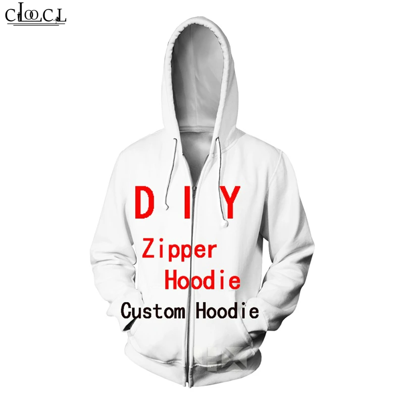 Casual Zip Hoodie 3D Print DIY Personalized Design Coat Men Women Own Image/Photo/Star/Singer/Anime Harajuku Zipper Tops M198
Casual Zip Hoodie 3D Print DIY Personalized Design Coat Men Women Own Image/Photo/Star/Singer/Anime Harajuku Zipper Tops M198