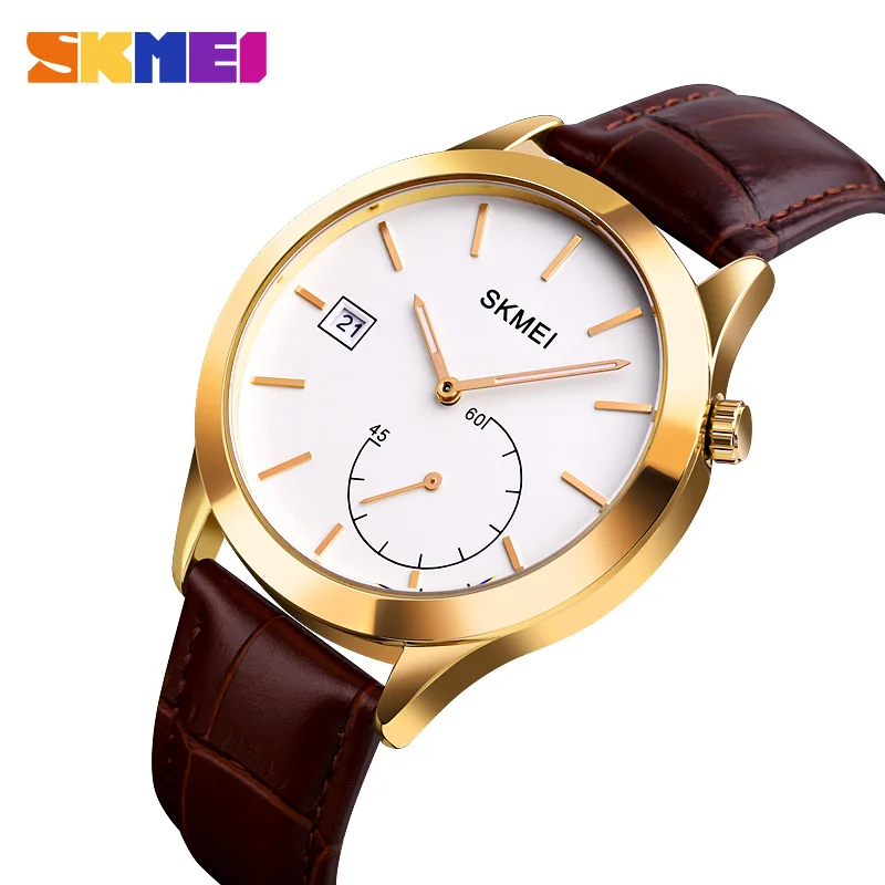 SKMEI Business Men Quartz Watch Waterproof Leisure Watches Calendar Wristwatches Leather/steel strap Relogio Masculino 1581 Man
SKMEI Business Men Quartz Watch Waterproof Leisure Watches Calendar Wristwatches Leather/steel strap Relogio Masculino 1581 Man