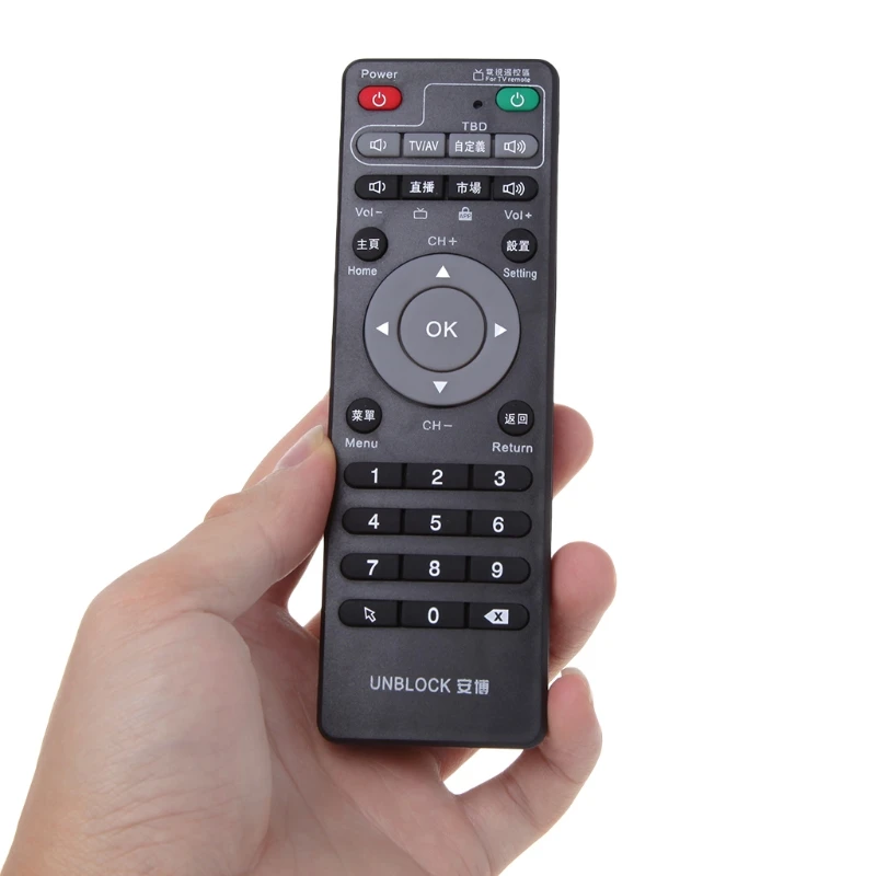 1 Uds. Nuevo decodificador Universal Control remoto de aprendizaje para desbloquear Tech Ubox Smart TV Box Gen 1/2/3 copia de aprendizaje infrarroja IR
1 Uds. Nuevo decodificador Universal Control remoto de aprendizaje para desbloquear Tech Ubox Smart TV Box Gen 1/2/3 copia de aprendizaje infrarroja IR