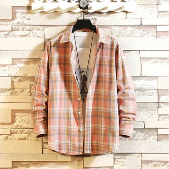 Men Autumn Winter Slim Plaid Long Sleeve Shirt Top Beach Blouse shirts men dress hawaiian plus size camisa social masculina
Men Autumn Winter Slim Plaid Long Sleeve Shirt Top Beach Blouse shirts men dress hawaiian plus size camisa social masculina