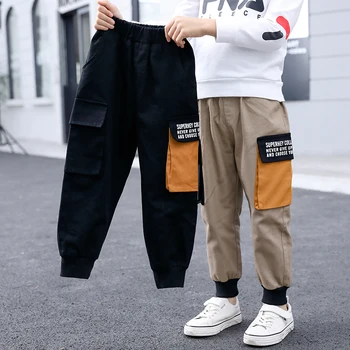 INS hot boys long pants 4-13 years old Cotton washed Spring and autumn casual Large pocket overalls cargo pants for kids
INS hot boys long pants 4-13 years old Cotton washed Spring and autumn casual Large pocket overalls cargo pants for kids