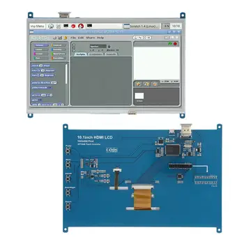 10.1in Full-view Touch Screen 1024*600 HDMI Display Monitor Touch Screen for Raspberry Pi LCD Display for Raspberry Pi
10.1in Full-view Touch Screen 1024*600 HDMI Display Monitor Touch Screen for Raspberry Pi LCD Display for Raspberry Pi