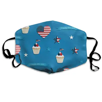 Blue Usa Flag Cake Washable Reusable Mask, Cotton Anti Dust Half Face Mouth Mask For Kids Teens Men Women With Adjustable Ear
Blue Usa Flag Cake Washable Reusable Mask, Cotton Anti Dust Half Face Mouth Mask For Kids Teens Men Women With Adjustable Ear
