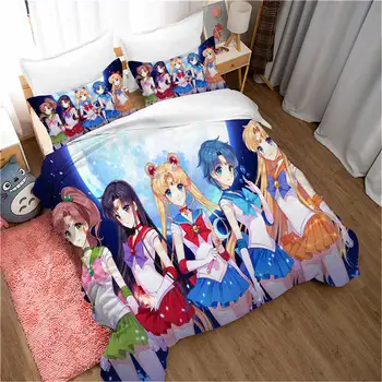 3D Sailor Moon Duvet Cover with Pillow Cover Bedding Set Single Double Twin Full Queen King for Bedroom Decor Duvet Cover Set
3D Sailor Moon Duvet Cover with Pillow Cover Bedding Set Single Double Twin Full Queen King for Bedroom Decor Duvet Cover Set
