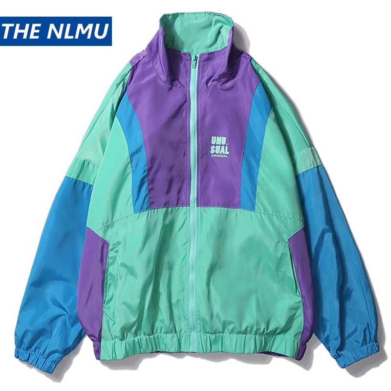 Hip Hop Color Block Jackets Men Streetwear Patchwork Coat Loose Male 2019 Fashion Autumn Polyester Jacket Couple HZ177
Hip Hop Color Block Jackets Men Streetwear Patchwork Coat Loose Male 2019 Fashion Autumn Polyester Jacket Couple HZ177