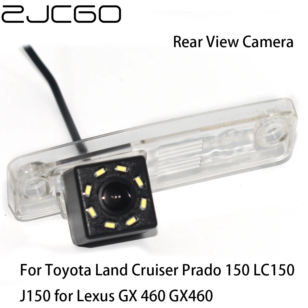 

ZJCGO HD CCD Car Rear View Reverse Back Up Parking Camera for Toyota Land Cruiser Prado 150 LC150 J150 for Lexus GX 460 GX460