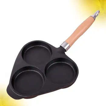 1pc 3 Holes Mini Omelette Fried Egg Pan Non-stick Egg Cooking Pan Cooker Kitchen Gaget for Home (Black)
1pc 3 Holes Mini Omelette Fried Egg Pan Non-stick Egg Cooking Pan Cooker Kitchen Gaget for Home (Black)