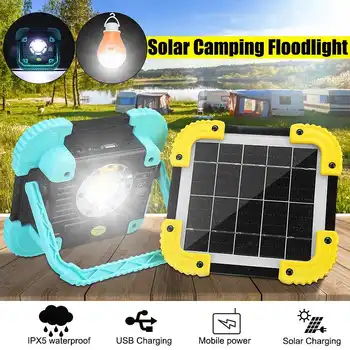 Portable LED Solar Lamp USB Rechargeable 360°Adjustable Flashlight with Light Bulb for Outdoor Garden Camping Tent Fishing
Portable LED Solar Lamp USB Rechargeable 360°Adjustable Flashlight with Light Bulb for Outdoor Garden Camping Tent Fishing