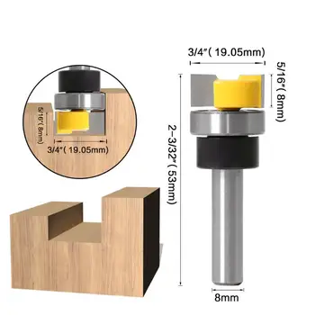 Woodworking Milling Cutter Environmental Protection and Durability Router Bit Wood Cutter Mill Trimming Engraving Tools
Woodworking Milling Cutter Environmental Protection and Durability Router Bit Wood Cutter Mill Trimming Engraving Tools