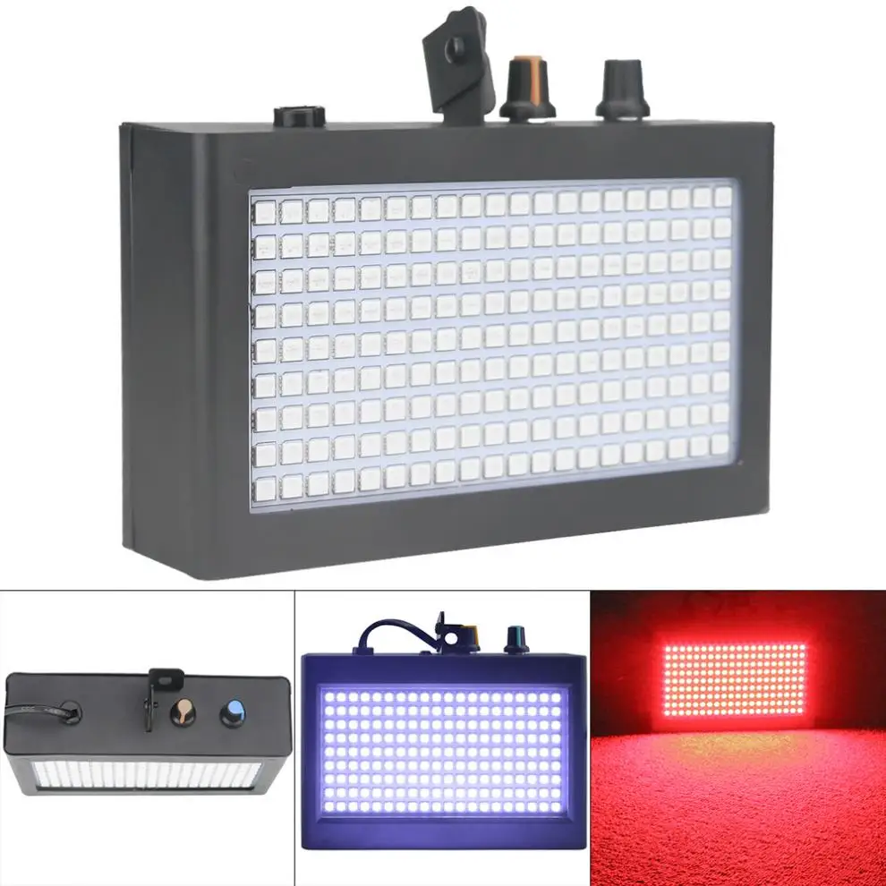 Portable 180 LEDs 35W Colorful Strobe Light with Remote Sound Control and Strobe Speed Adjustable Fit for Stage / Party Hot
Portable 180 LEDs 35W Colorful Strobe Light with Remote Sound Control and Strobe Speed Adjustable Fit for Stage / Party Hot