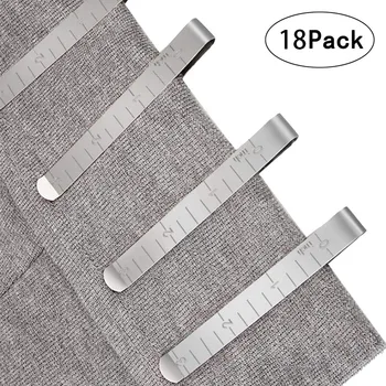 25# Sewing Clips Stainless Steel Hemming Clips Measurement Ruler Quilting Ruler Sewing Clips for Hemming Clothing Curtains
25# Sewing Clips Stainless Steel Hemming Clips Measurement Ruler Quilting Ruler Sewing Clips for Hemming Clothing Curtains