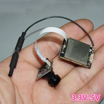 1PCS FPV 5.8G Wireless Mini Camera+Transmitter Board Kit Image Transmission Module Analog Signal Parts for RC Drone
1PCS FPV 5.8G Wireless Mini Camera+Transmitter Board Kit Image Transmission Module Analog Signal Parts for RC Drone