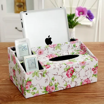 Multi-function tissue box European-style home paper-drawing box Desktop control storage box tea table remote
Multi-function tissue box European-style home paper-drawing box Desktop control storage box tea table remote