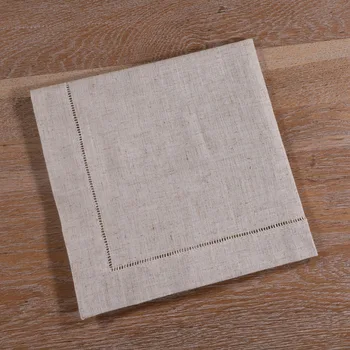 N038-20: 12 pieces Natural Flaxen Polyester Linen Hemstitched Napkins Ladder Hem Stitch Cloth Napkin
N038-20: 12 pieces Natural Flaxen Polyester Linen Hemstitched Napkins Ladder Hem Stitch Cloth Napkin