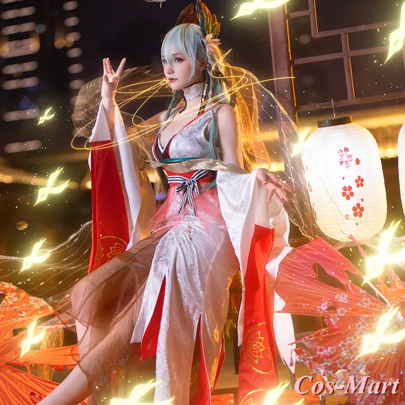 Hot Mobile Game Onmyoji Kinnara Cosplay Costume Fashion Kimono Suits Formal Dress Role Play Clothing S-X Limited Inventory | Тематическая