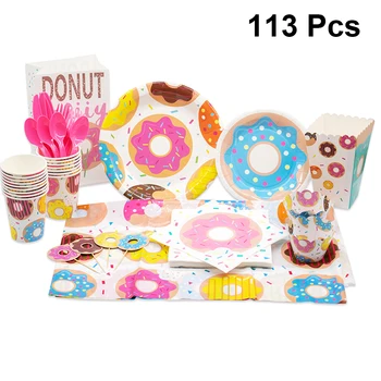 1 Set 113pcs Tableware Durable Safe Paper Fine Dinner Set Desktop Ornament Sevice Plate Wedding Birthday Party Supplies A35
1 Set 113pcs Tableware Durable Safe Paper Fine Dinner Set Desktop Ornament Sevice Plate Wedding Birthday Party Supplies A35