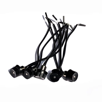 5pcs Black Rotary Switches Rotary Stye Single Pole ON/OFF Canopy Switches with Two 4" 18AWG Wire 5A 250V/3A 125V/1A 125VT 
5pcs Black Rotary Switches Rotary Stye Single Pole ON/OFF Canopy Switches with Two 4" 18AWG Wire 5A 250V/3A 125V/1A 125VT
