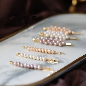 New Design Natural Freshwater Pearl Hairpin Woman Edge Clamp Luxury Handmade Hair Clip Girls Accessories Hair Ornaments
New Design Natural Freshwater Pearl Hairpin Woman Edge Clamp Luxury Handmade Hair Clip Girls Accessories Hair Ornaments