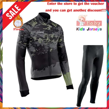 HuanGe Children's Long Sleeve Cycling Sports Suit Mountain Cycling Jersey Set Winter Bike Uniform Thermal Fleece
HuanGe Children's Long Sleeve Cycling Sports Suit Mountain Cycling Jersey Set Winter Bike Uniform Thermal Fleece