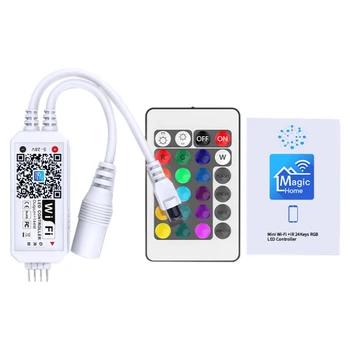 Botique-Light Strip Controller Wifi Smart LED Light Controller Mobile APP Controller for Amazon Alexa, Google Home
Botique-Light Strip Controller Wifi Smart LED Light Controller Mobile APP Controller for Amazon Alexa, Google Home