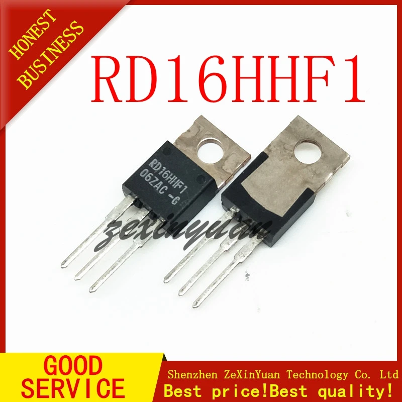 Фото RD16HHF1 rd16hfi 30 МГц 16 Вт TO-220 новая оригинальная замена 2SC3133 2SC1945 | Электроника