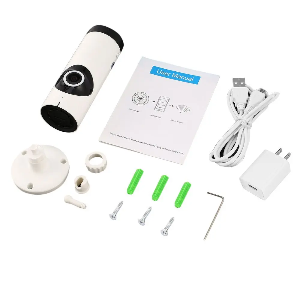Smar HD 720P Panoramic Camera 360 Degree FishEye Wireless IP Camera Night Vision Mini Baby Monitor Wifi CCTV Security IP Camera
Smar HD 720P Panoramic Camera 360 Degree FishEye Wireless IP Camera Night Vision Mini Baby Monitor Wifi CCTV Security IP Camera
