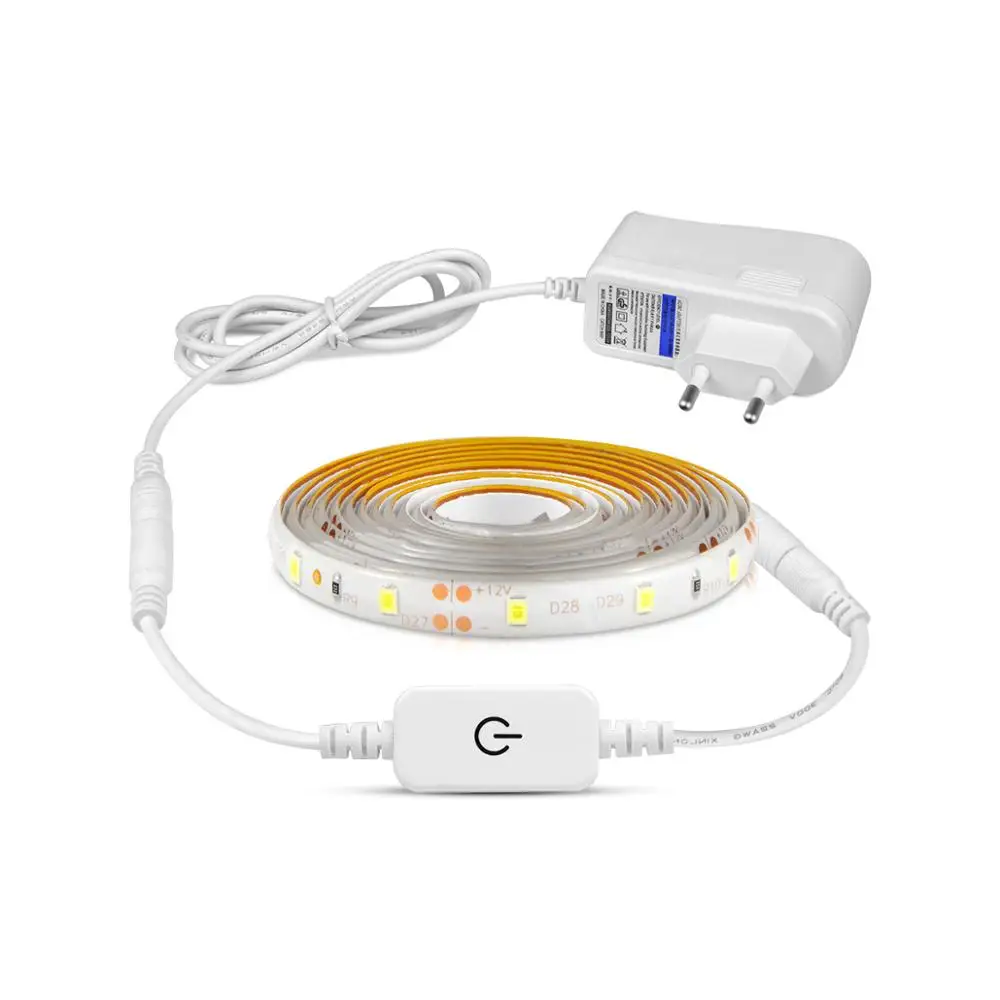 1M 2M 3M 4M 5M LED Strip light DC 12V IP65 Waterproof 2835 LED lamp tape Dimmable Touch Sensor Switch turn on/off strip lighting
1M 2M 3M 4M 5M LED Strip light DC 12V IP65 Waterproof 2835 LED lamp tape Dimmable Touch Sensor Switch turn on/off strip lighting