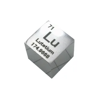 10 X 10 X 10mm 6-Sided Brushed Finishing Double-Sided Engraved Metal Lutetium Cube Periodic Table Of Elements Cube (LU≥99.9%)
10 X 10 X 10mm 6-Sided Brushed Finishing Double-Sided Engraved Metal Lutetium Cube Periodic Table Of Elements Cube (LU≥99.9%)