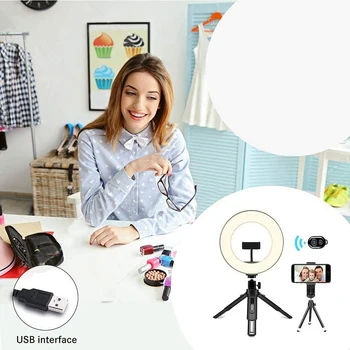 Ring Fill Light Bracket, Portable Bluetooth Remote Control Mobile Phone Desktop Video Live Broadcast 26 cm Flash Bracket
Ring Fill Light Bracket, Portable Bluetooth Remote Control Mobile Phone Desktop Video Live Broadcast 26 cm Flash Bracket