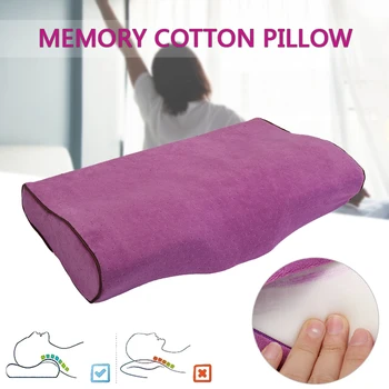 Memory Foam Pillow Head Neck Back Support Contour Pillows Butterfly Shape Quality Slow Rebound Memory Space Pillow Core
Memory Foam Pillow Head Neck Back Support Contour Pillows Butterfly Shape Quality Slow Rebound Memory Space Pillow Core
