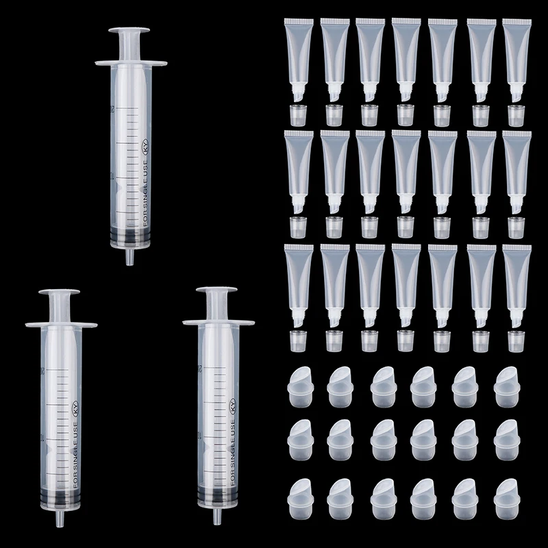 20Pcs/21pcs DIY Lip Gloss Tubes Soft Hose Makeup Squeeze Sub-bottling Clear Container Diy Make Up
20Pcs/21pcs DIY Lip Gloss Tubes Soft Hose Makeup Squeeze Sub-bottling Clear Container Diy Make Up