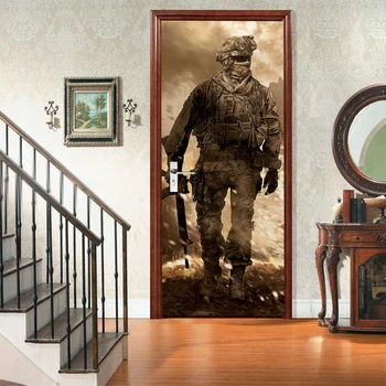 3D creative Call of Duty 1 door stickers wall stickers self-adhesive waterproof removable
3D creative Call of Duty 1 door stickers wall stickers self-adhesive waterproof removable