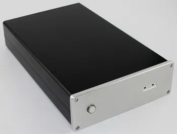 Size: D301 W190 H65 all aluminum DAC case WA10 Silver front panel DIY Chassis
Size: D301 W190 H65 all aluminum DAC case WA10 Silver front panel DIY Chassis