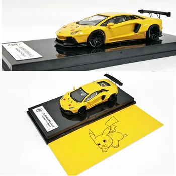 JEC 1:64 LB Works Liberty Walk LB Performance Aventador Aventador LB700 Picachu Yellow Diecast Model Car
JEC 1:64 LB Works Liberty Walk LB Performance Aventador Aventador LB700 Picachu Yellow Diecast Model Car