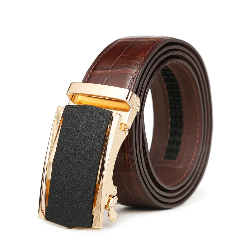 Crocodile Belt Man Genuine Leather Business Affairs Automatic Buckle Young And Middle-aged Male Leisure Time Waist luxury brand
Crocodile Belt Man Genuine Leather Business Affairs Automatic Buckle Young And Middle-aged Male Leisure Time Waist luxury brand