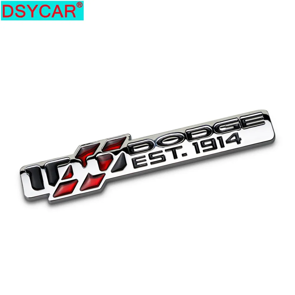 DSYCAR 1Pcs 3D Metal Car Side Fender Rear Trunk Emblem Badge Sticker Decals for Dodge Coolway Car Styling
DSYCAR 1Pcs 3D Metal Car Side Fender Rear Trunk Emblem Badge Sticker Decals for Dodge Coolway Car Styling