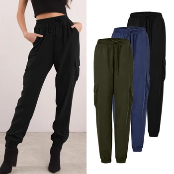 ZANZEA Cargo Pants Women Harajuku BF Loose Pocket Hearm Pants High Waist Loose Female Trousers Streetwear Female Pantalones 5XL
ZANZEA Cargo Pants Women Harajuku BF Loose Pocket Hearm Pants High Waist Loose Female Trousers Streetwear Female Pantalones 5XL