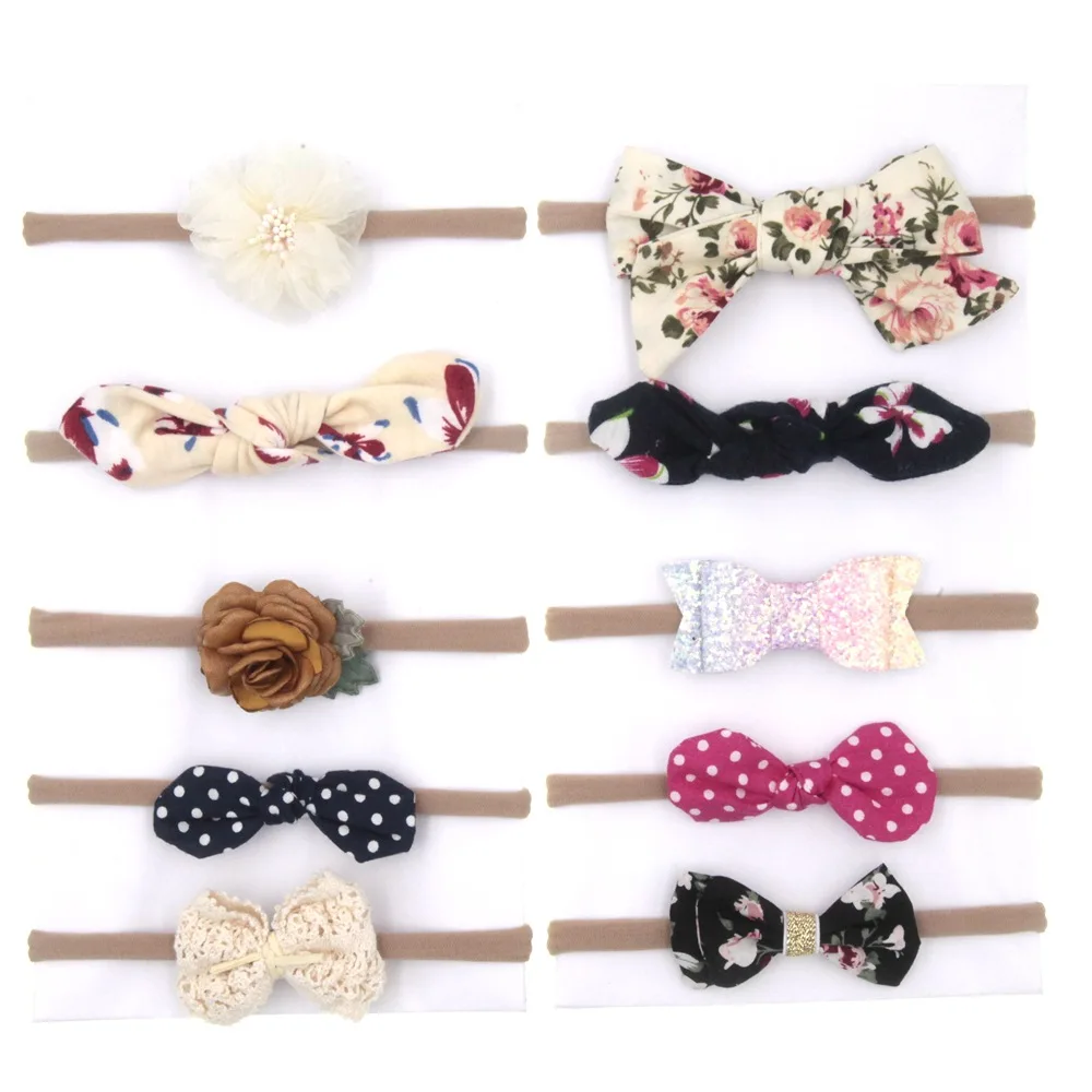 Beautiful 10pack Toddler Girls Knotted Hairband Baby Bowknot Headband Newborn Floral Hairrope Children Hair Accessories
Beautiful 10pack Toddler Girls Knotted Hairband Baby Bowknot Headband Newborn Floral Hairrope Children Hair Accessories