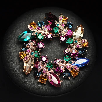 Autumn winter coat crystal flower brooch suit accessories bauhinia flowers European and American classic corsage pin garland ins
Autumn winter coat crystal flower brooch suit accessories bauhinia flowers European and American classic corsage pin garland ins