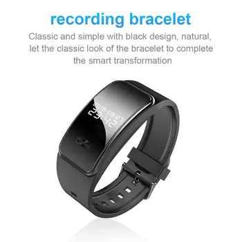 Portable Audio Recording Smart Bracelet HIFI Stereo Bass MP3 Player Voice Recorder Watch 16GB Voice Activated Recording
Portable Audio Recording Smart Bracelet HIFI Stereo Bass MP3 Player Voice Recorder Watch 16GB Voice Activated Recording