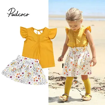 pudcoco 2020 spring Baby girl clothes new female baby set children's flower printing suit summer girls skirt two-piece 1-5T
pudcoco 2020 spring Baby girl clothes new female baby set children's flower printing suit summer girls skirt two-piece 1-5T