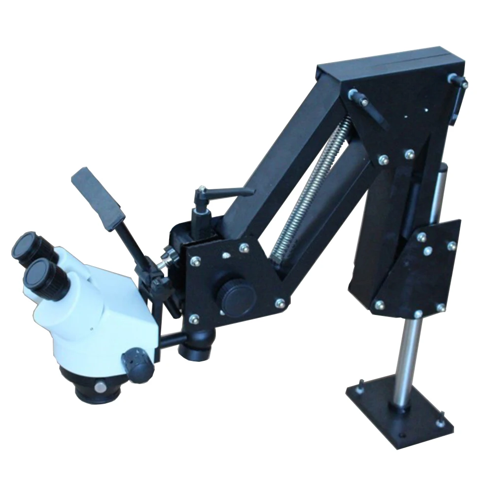 Flexible Arm Zoom Microscope For Jewelry Stone Diamond Repairing Setting 0.7X-4.5X Zoom Stand with LED Light Clamp
Flexible Arm Zoom Microscope For Jewelry Stone Diamond Repairing Setting 0.7X-4.5X Zoom Stand with LED Light Clamp