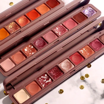 Makeup Eyes 9 Color Eye Shadow Palette Brighten Natural Shimmer Glitter Matte Pigment Polarized Thumb Eyeshadow Pallete Cosmetic
Makeup Eyes 9 Color Eye Shadow Palette Brighten Natural Shimmer Glitter Matte Pigment Polarized Thumb Eyeshadow Pallete Cosmetic
