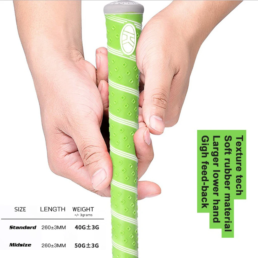 Rubber Golf Putter Grip Standard Midsize Club Overgrip Wrap Iron Putter Grips Overgrip Sleeve Golf Training Rod Pole Handle Band Rubber Golf Putter Grip Standard Midsize Club Overgrip Wrap Iron Putter Grips Overgrip Sleeve Golf Training Rod Pole Handle Band