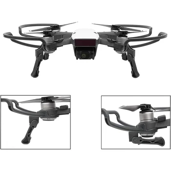 With Landing Gear Protection Drone Propeller Guard Kit Props Lengthen Anti Collision Folding Quick Release Stable For DJI Spark
With Landing Gear Protection Drone Propeller Guard Kit Props Lengthen Anti Collision Folding Quick Release Stable For DJI Spark