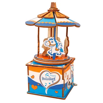 Handmade Wooden Music Box DIY 3D Jigsaw Ornament Model Building Kits Music Box Birthday Gift Model Building- Little Pegasus
Handmade Wooden Music Box DIY 3D Jigsaw Ornament Model Building Kits Music Box Birthday Gift Model Building- Little Pegasus