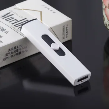 Small Rechargeable Double-sided cigarette lighters USB Windproof flameless electric cigar Electronic charging lighter No gas
Small Rechargeable Double-sided cigarette lighters USB Windproof flameless electric cigar Electronic charging lighter No gas